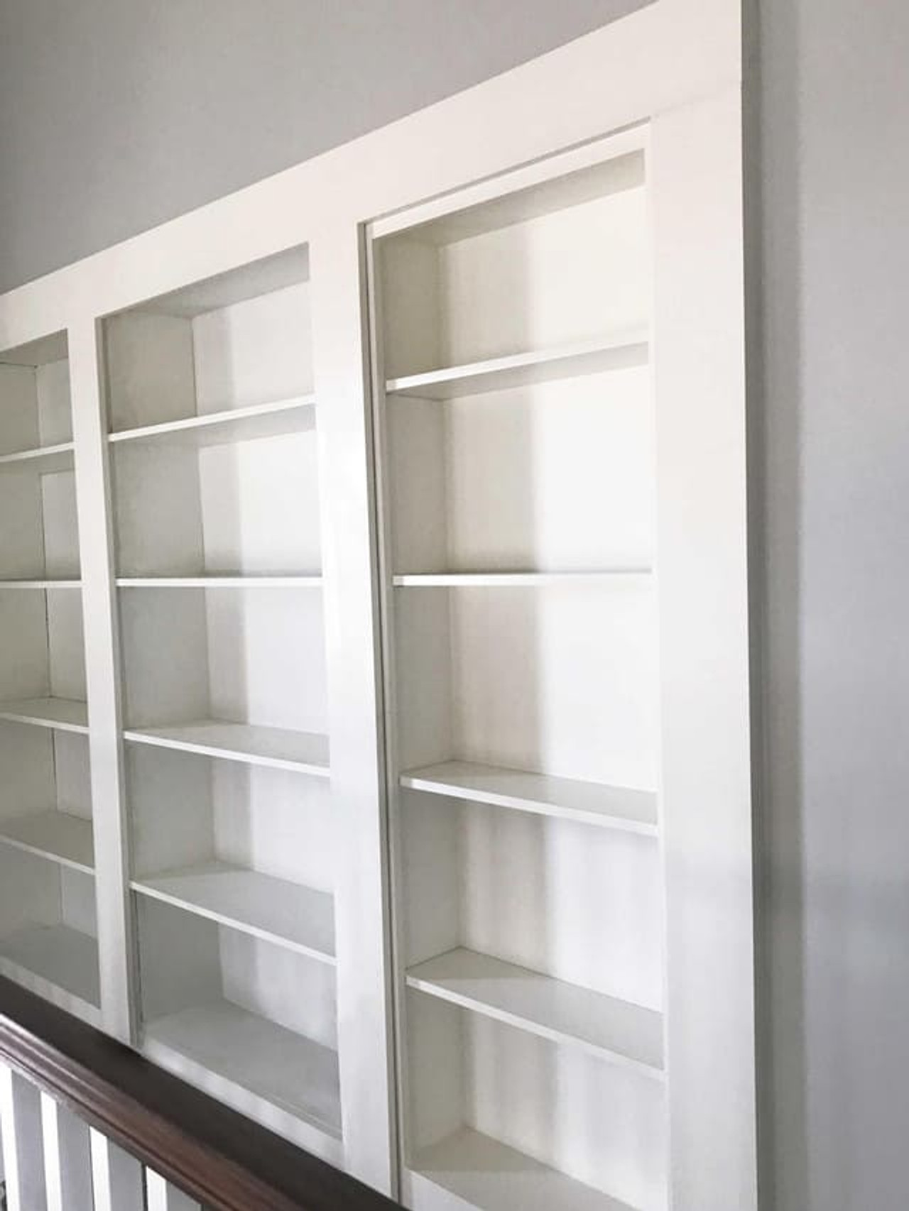 Single Hidden Bookcase Door – Open Shelf Classic (Style 1) — view 4