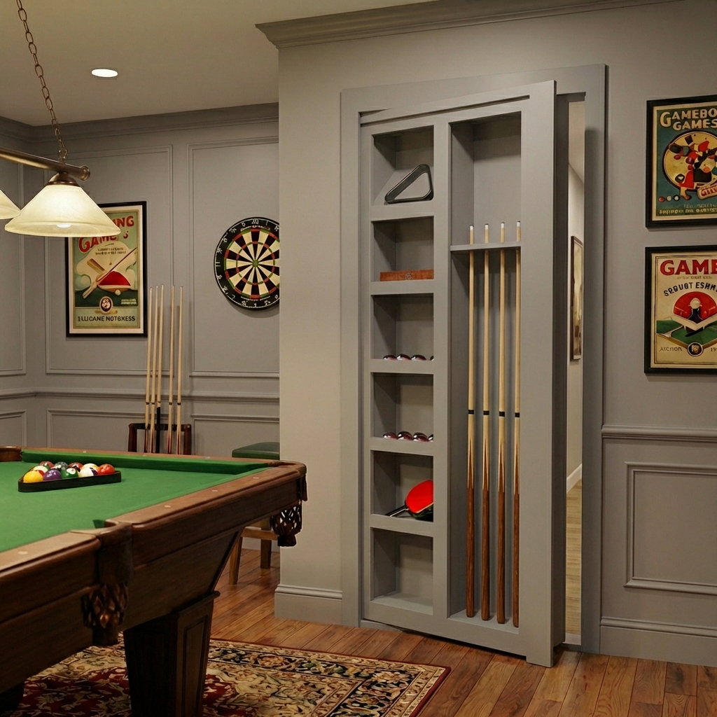 Pool Access Hidden Door - Custom Hidden Door by Maderra