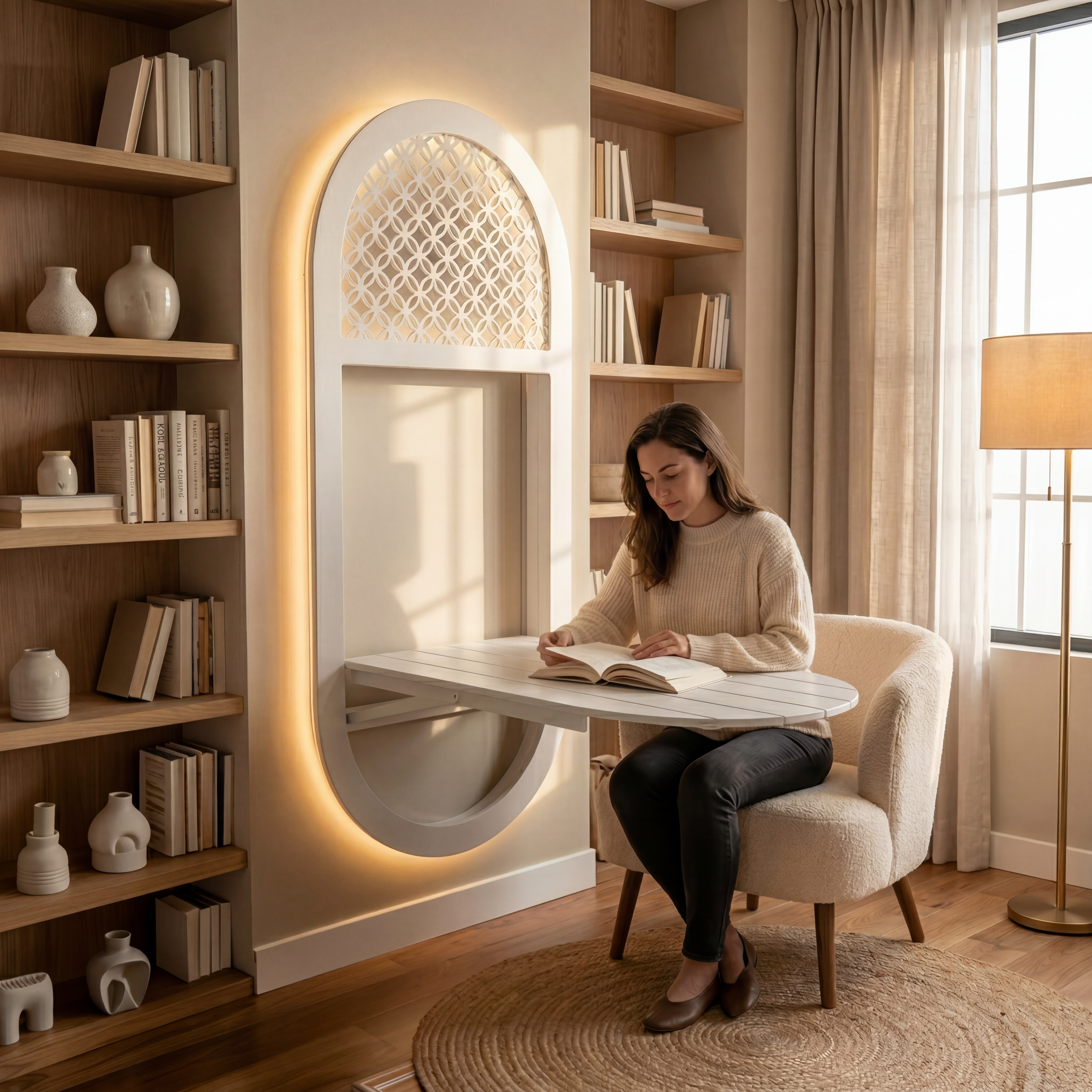 Wall Decor Desk by Maderra
