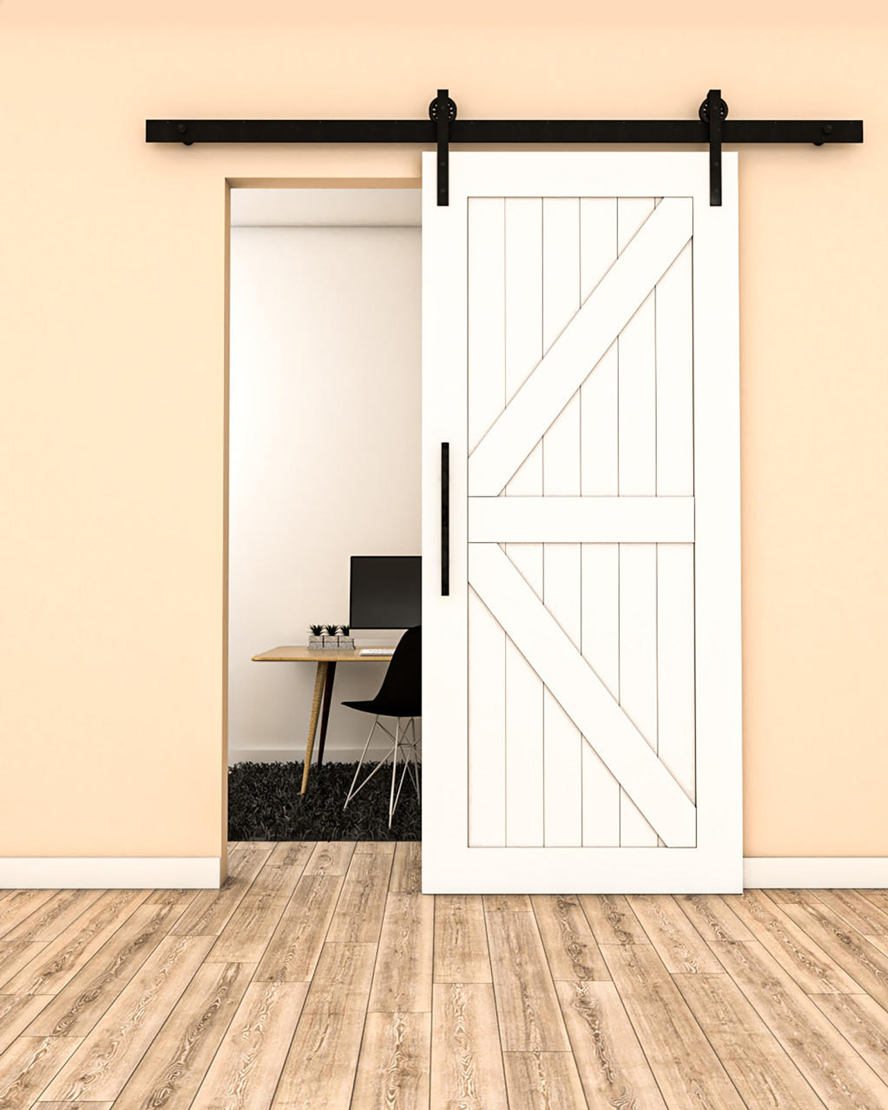 individual Barn puerta – X Panel Design (Estilo 2) by Maderra